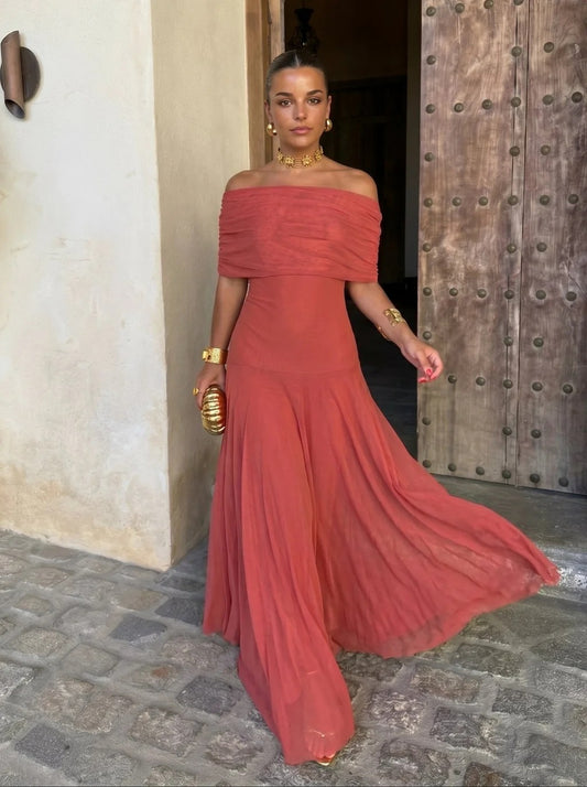 Vestido Celeste Royale