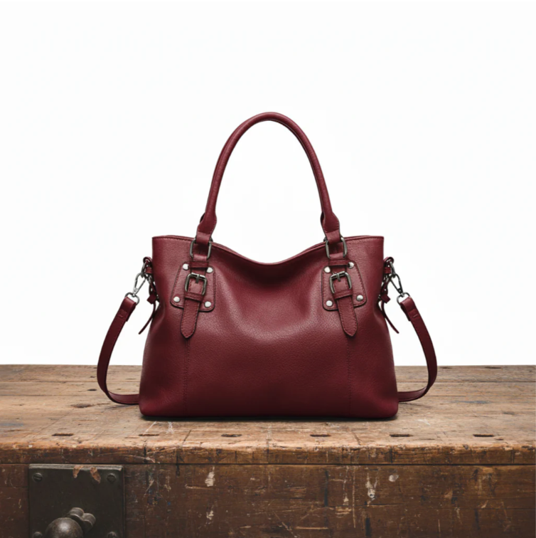 Bolso Elegante de Piel Luxe