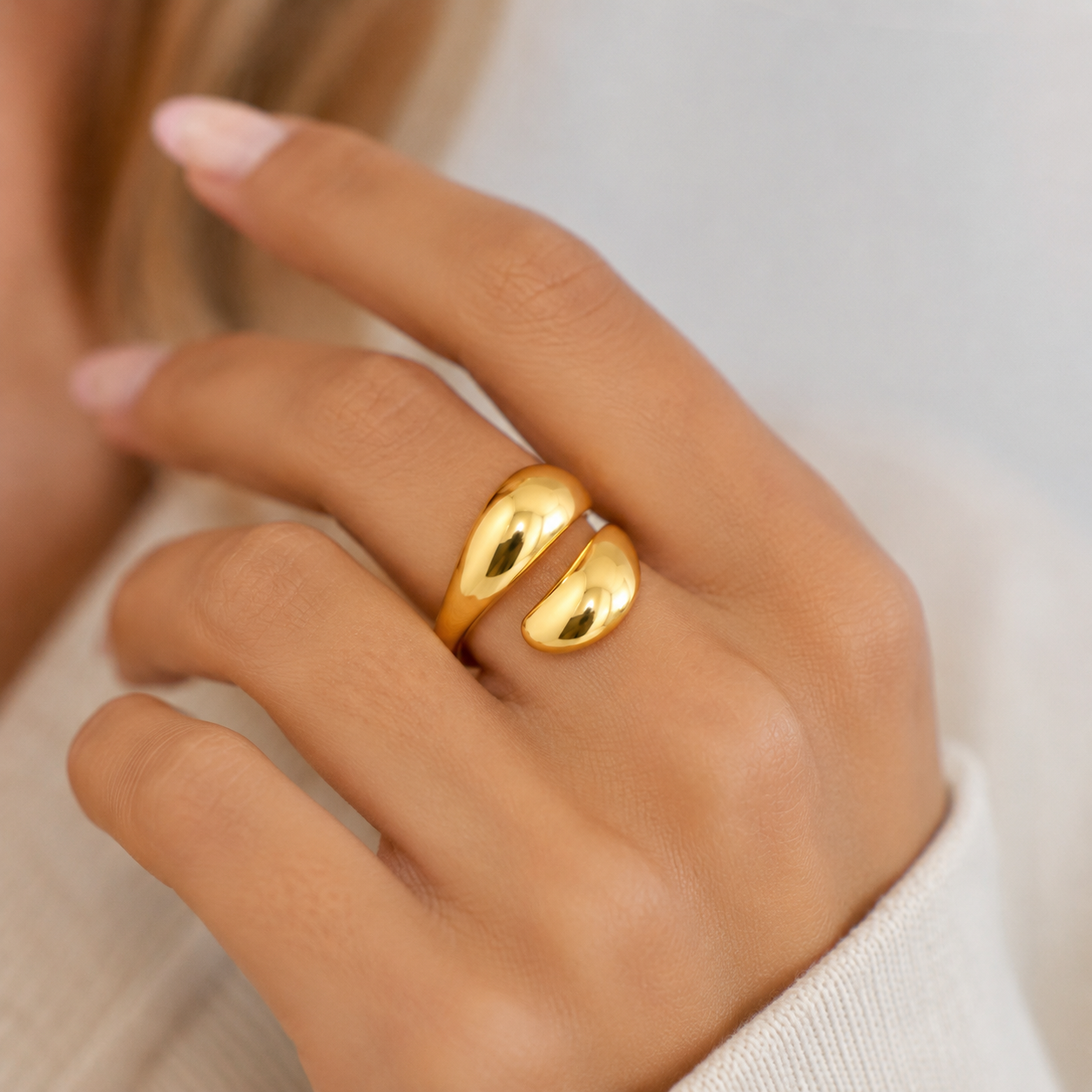 Anillo Éclipse Doré