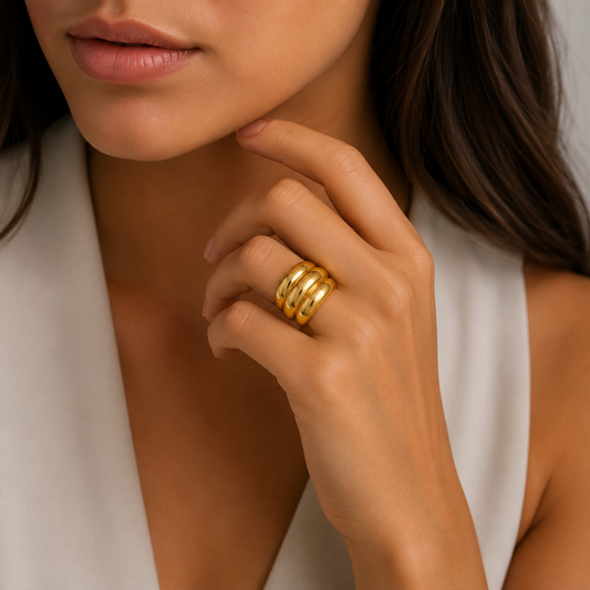 Anillo - Éclipse Sculptural Ring