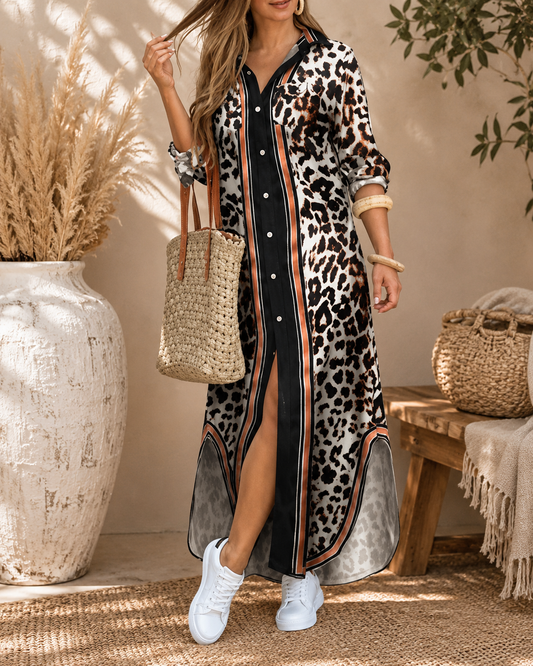 Vestido - Sauvelle Leopard