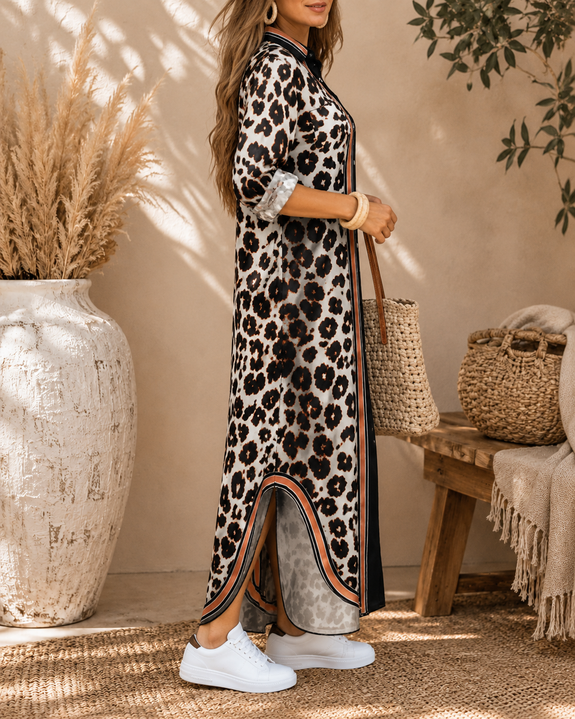 Vestido - Sauvelle Leopard
