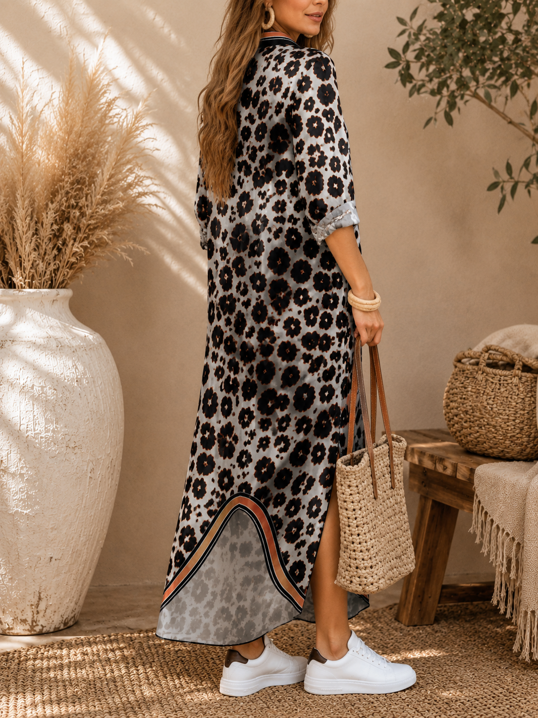 Vestido - Sauvelle Leopard