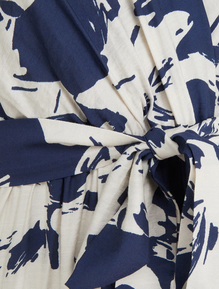 Vestido Largo Floral Elegante