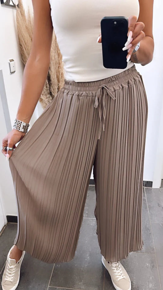 Pantalón Plisado - Luxe