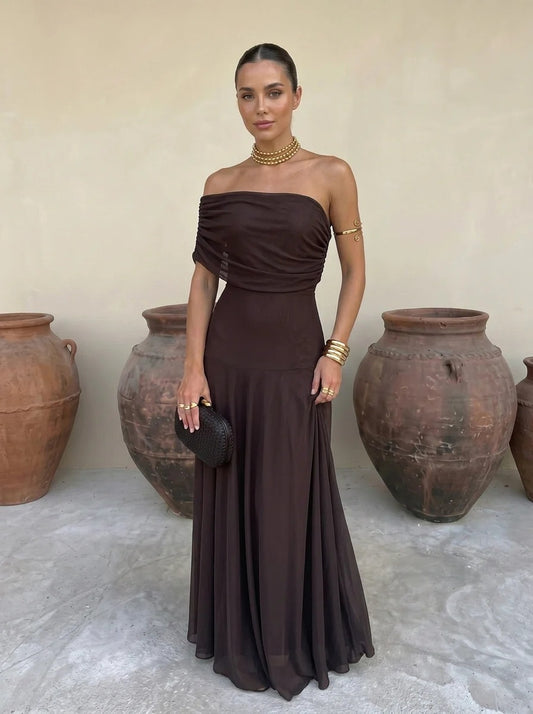 Vestido Celeste Royale