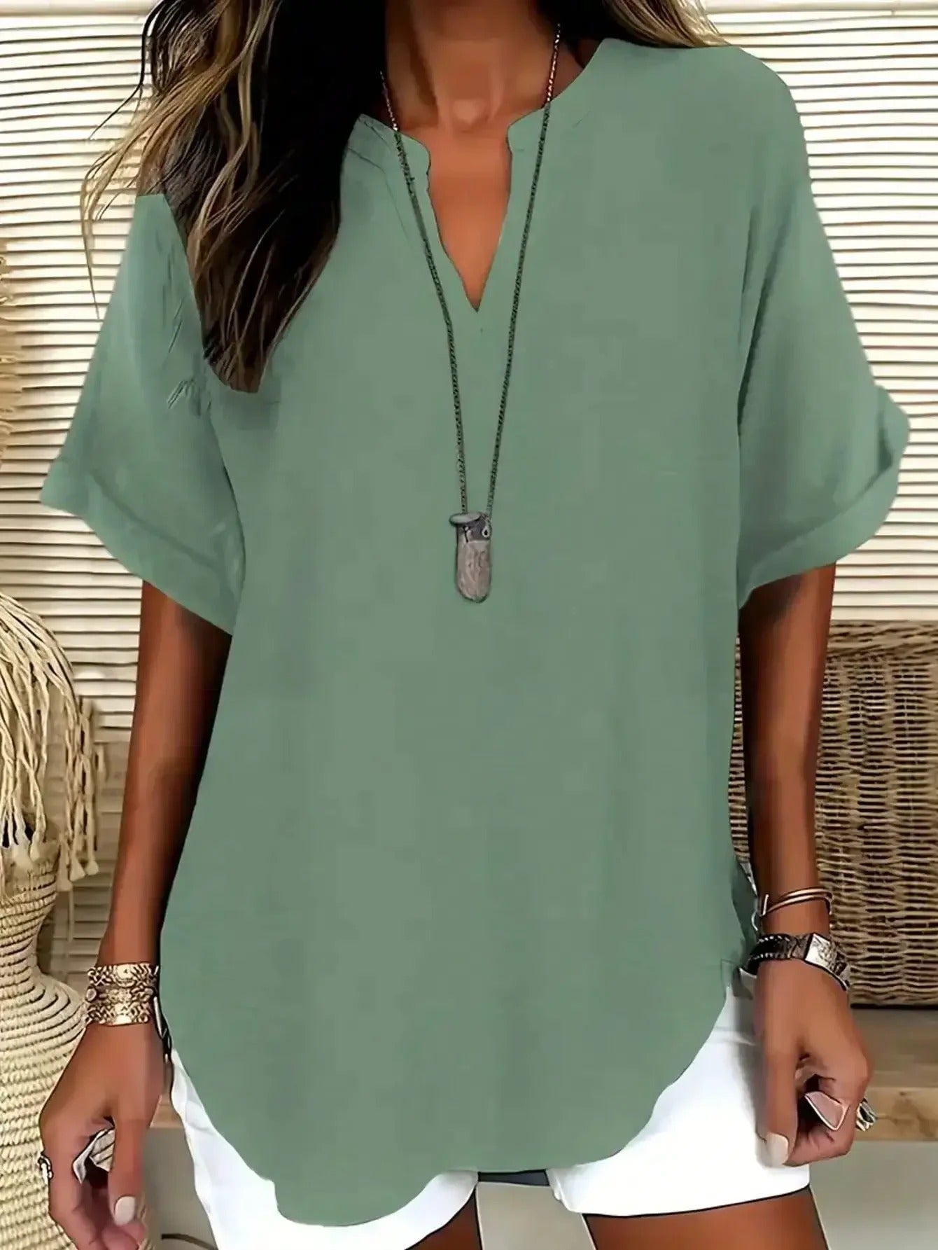 Blusa Esencial Azul