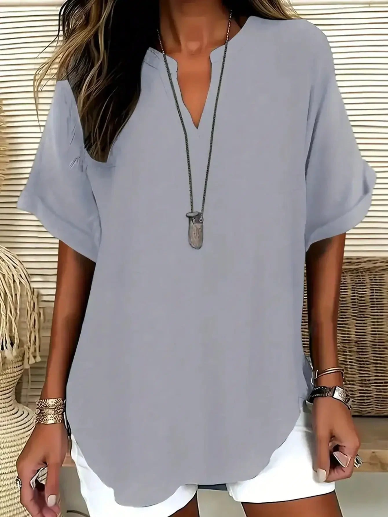 Blusa Esencial Azul